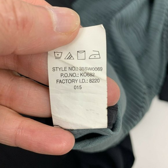 Axist Washable 100% Silk Button Front SS Shirt XXL - Picture 7 of 7